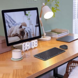 Klawiatura + mysz Hama Zestaw klawiatura i mysz WKM-500 Czarno-szara 11