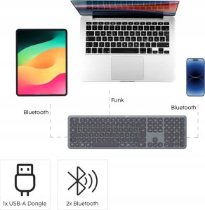 Klawiatura + mysz Hama WKM-550 (U81730650000) 12