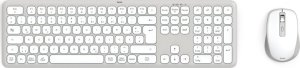 Klawiatura + mysz Hama Hama ZESTAW KLAWIATURA I MYSZ MULTI-DEVICE WKM-550 BIAŁO-SZARY (U81730660000) 1