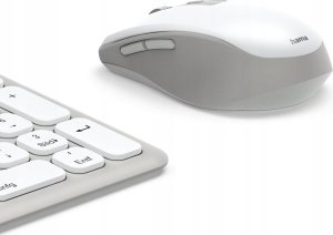 Klawiatura + mysz Hama Hama ZESTAW KLAWIATURA I MYSZ MULTI-DEVICE WKM-550 BIAŁO-SZARY (U81730660000) 9