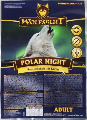 Wolfsblut Dog Polar Night renifer i dynia 15kg 1
