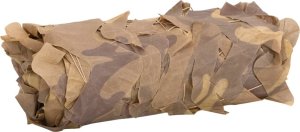 vidaXL vidaXL Siatka maskująca z torbą do przechowywania 833x297 cm, piaskowa 2