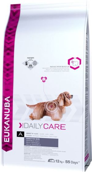 EUKANUBA Daily Care Sensitive Skin 12kg 1