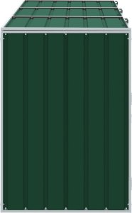 vidaXL vidaXL Obudowa na kosz na śmieci, potrójna, zielona, 216x81x115 cm 6