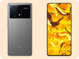 Hello Case ETUI DO XIAOMI POCO X6 PRO 5G GUMOWE OBUDOWA CZARNE MATOWE SILIKON   SZKŁO 3