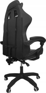 Fotel kontrast Fotel gamingowy obrotowy regulacja krzesło dla gracza KG104 czarny 9