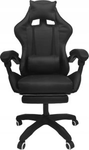 Fotel kontrast Fotel gamingowy obrotowy regulacja krzesło dla gracza KG104 czarny 10