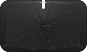 Baseus Samochodowy Parasol Przeciwsłoneczny Baseus CoolRide dwuwarstwowy (czarny) 1