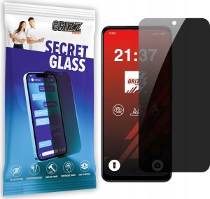 GrizzGlass Szkło prywatyzujące GrizzGlass SecretGlass do Xiaomi Redmi 14R 1