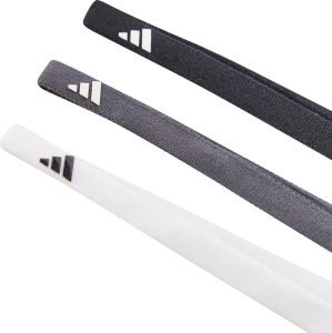 Adidas Opaski na włosy adidas Hairband 3-Pack biała, szara, czarna IY7788 Dorośli M/L 1
