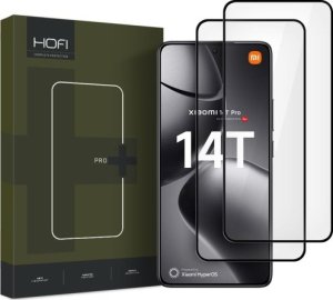 Hofi Szkło hartowane Hofi Glass Pro+ Xiaomi 14T / 14T Pro Black [2 PACK] 1