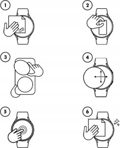 GrizzGlass Folia ceramiczna GrizzGlass CeramicFilm do Huawei Watch GT 5 46mm 5