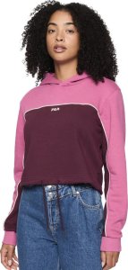 Fila Bluza damska Fila Laagna różowo-bordowa FAW0907 43200 M 1