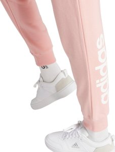 Adidas Spodnie damskie adidas Linear French Terry Cuffed jasnoróżowe IY9200 S 6