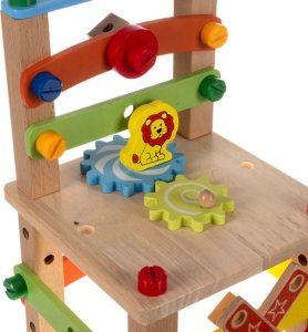 Kruzzel Krzesło drewniane montażowe Kruzzel 22506 6