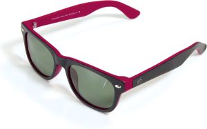 Visiomed Okulary przeciwsłoneczne MIAMI BEACH adult czarno-rubinowy 1