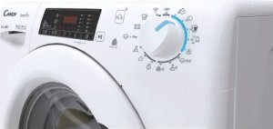 Pralko-suszarka Candy Candy Washing Machine with Dryer | CSHW 4645TW3/1-S | Energy efficiency class C/E | Front loading | Washing capacity 6 kg | 1400 RPM | Depth 45 cm | Width 60 cm | Display | Digit | Drying system | Drying capacity 4 kg | Steam functio 3