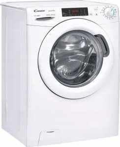 Pralko-suszarka Candy Candy Washing Machine with Dryer | CSHW 4645TW3/1-S | Energy efficiency class C/E | Front loading | Washing capacity 6 kg | 1400 RPM | Depth 45 cm | Width 60 cm | Display | Digit | Drying system | Drying capacity 4 kg | Steam functio 5