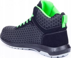 CERVA UTTENDORF MF ESD S3S SR Trzewiki bezpieczne oddychająca i trwały cholewka PUTEK podnosek włókno szklane i wkładka antyprzebiciowa typu S podeszwa PU/PU 46 5