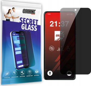 GrizzGlass Szkło prywatyzujące GrizzGlass SecretGlass do Motorola Moto G75 1