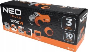 Szlifierka Neo Szlifierka kątowa 1000W, 125 mm 04-716 3