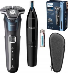 Philips Philips SHAVER Series 5000 S5889/11 maszynka do golenia Golarka rotacyjna Przycinarka Brązowy 1