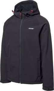 Kurtka męska Hi-Tec Męska kurtka przejściowa softshell z kapturem membrana 8000mm Neti II rozmiar XL 1