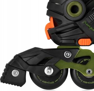 Rolki Spokey Freespo Kids rekreacyjne regulowane zielone r. 27-30 6