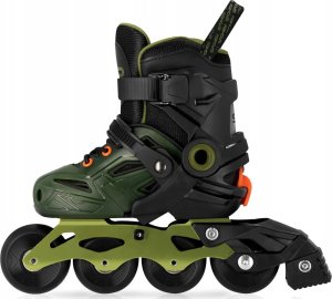 Rolki Spokey Freespo Kids rekreacyjne regulowane zielone r. 35-38 3
