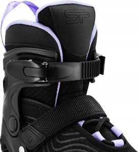 Rolki Spokey Matty rekreacyjne regulowane czarno-różowe r. 35-38 3