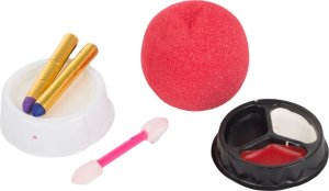 Verk Zestaw do makijażu klaun z nosem na halloween makeup do cosplay makijaż Zestaw do makijażu klaun z nosem na halloween makeup do cosplay makijaż 2