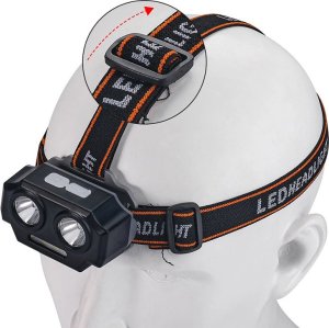 Latarka Verk Latarka czołowa czołówka led xhp30 smd akumualtor Latarka czołowa czołówka led xhp30 smd akumualtor 3