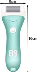 Verk Elektryczny pilnik do stóp pięt tarka pumeks frezarka zestaw 3 rolki lcd Elektryczny pilnik do stóp pięt tarka pumeks frezarka zestaw 3 rolki lcd 7