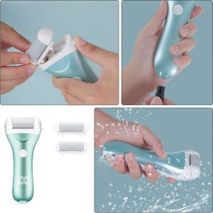 Verk Elektryczny pilnik do stóp pięt tarka pumeks frezarka zestaw 3 rolki lcd Elektryczny pilnik do stóp pięt tarka pumeks frezarka zestaw 3 rolki lcd 10