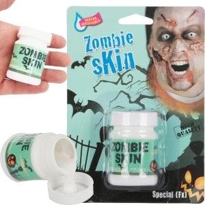 Verk Zoombie skin makijaż na halloween do malowania blizny rany makeup skóra Zoombie skin makijaż na halloween do malowania blizny rany makeup skóra 1