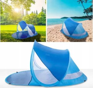 Verk Namiot plażowy duży parawan turystyczny na plażę samorozkładający ochrona Namiot plażowy duży parawan turystyczny na plażę samorozkładający ochrona 4