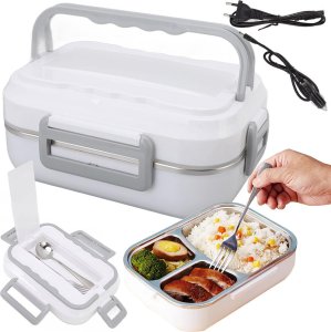 Verk Elektryczny lunchbox pojemnik podgrzewany do auta ci??arówki pracy obiadowy Elektryczny lunchbox pojemnik podgrzewany do auta ci??arówki pracy obiadowy 1