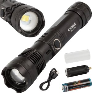Coba Latarka taktyczna wojskowa zoom coba xhp50 usb Latarka taktyczna wojskowa zoom coba xhp50 usb 1
