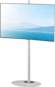 Techly Stojak podłogowy TV 32"-65" do 35kg regulowany biały 3