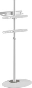 Techly Stojak podłogowy TV 32"-65" do 35kg regulowany biały 5