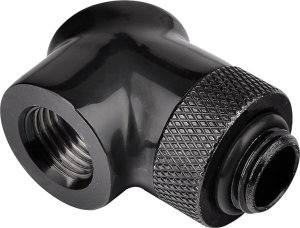 Thermaltake Złącza kątowa 90° Pacific 1/4" Czarna (CL-W052-CU00BL-A) 3