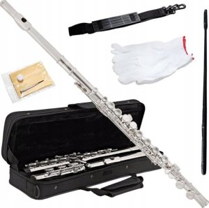 V-Tone V-TONE VFL 16 flet poprzeczny metalowy c-key etui 3