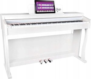 V-Tone V-TONE BL-8808 WH pianino cyfrowe do nauki USB MID 1