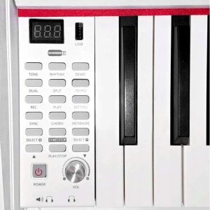 V-Tone V-TONE BL-8808 WH pianino cyfrowe do nauki USB MID 6