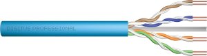 Digitus Kabel instalacyjny DIGITUS kat.6A, U/UTP, B2ca, AWG 23/1, LSOH, 100m, niebieski 1