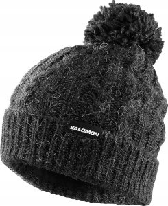 Salomon Czapka ivy beanie-deep black SALOMON 1