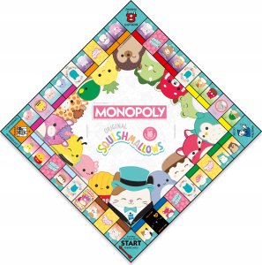 Hasbro Monopoly Squishmallows gra 04179 WINNING MOVES 3