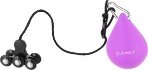 HMS ZESTAW HULA HOP HHW12 VIOLET Z WYPUSTKAMI I OBCIĄŻNIKIEM HMS + PAS BR163 BLACK PLUS SIZE 16