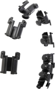 HMS ZESTAW HULA HOP HHW12 BLACK Z WYPUSTKAMI I OBCIĄŻNIKIEM HMS + PAS BR163 BLACK PLUS SIZE 14