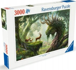 Ravensburger Puzzle 3000 Przebudzenie Le?nego Smoka 2